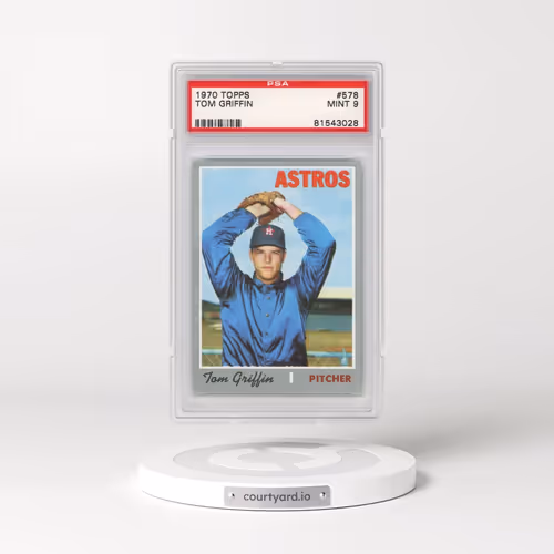 1970 Topps #578 Tom Griffin (PSA 9 MINT)