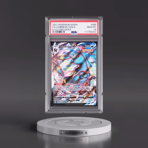 2021 Pokémon Sword & Shield Evolving Skies #095 Umbreon Vmax - Full Art (PSA 10 GEM MINT)