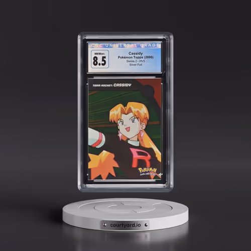 1999 Series 2 (Oval Nintendo Seal) #HV5 Cassidy - Silver Foil (CGC 8.5 NM-MT+)