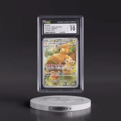 2023 Pokémon Sv1v-Violet EX #085 Pawmot - Art Rare (CGC 10 GEM MINT)