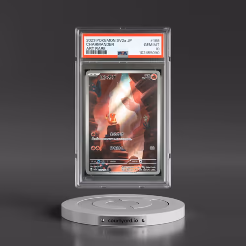 2023 Pokémon Sv2a-Pokemon 151 #168 Charmander - Art Rare (PSA 10 GEM MINT)