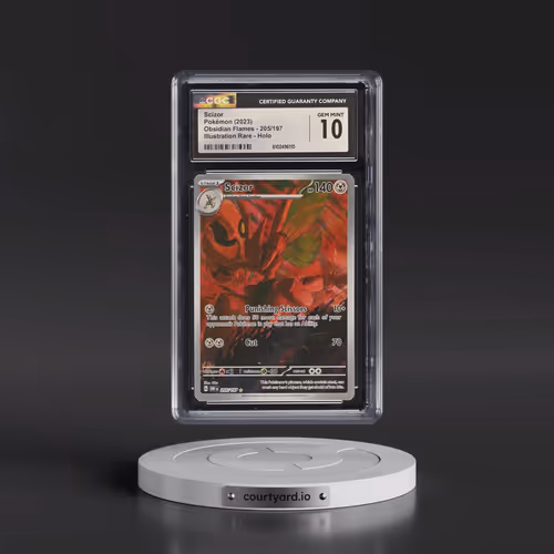 2023 Obsidian Flames - OBF EN #205/197 Scizor - Illustration Rare Holo (CGC 10 GEM MINT)