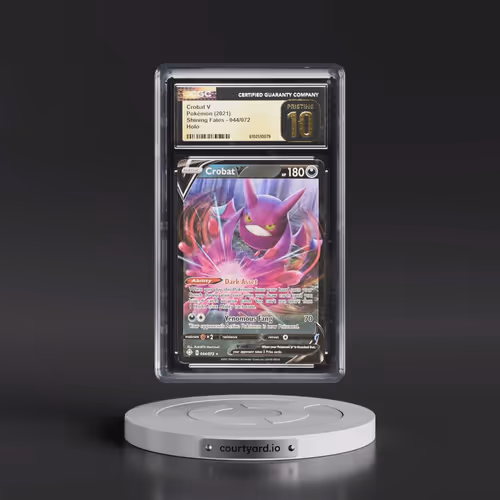 2021 Shining Fates #044/072 Crobat V - Holo (CGC 10 PRISTINE)