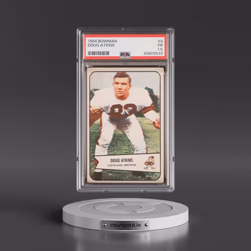 1954 Bowman #4 Doug Atkins (PSA 1.5 FR)