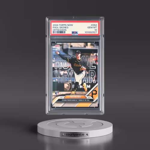 2024 Topps Now Offseason #OS2 Paul Skenes (PSA 10 GEM MINT)