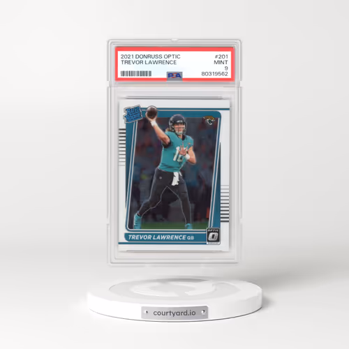 2021 Panini Donruss Optic #201 Trevor Lawrence (PSA 9 MINT)