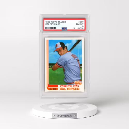 1982 Topps Traded #98T Cal Ripken Jr. (PSA 8 NM-MT)