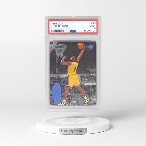 1996 UD3 #43 Kobe Bryant (PSA 9 MINT)