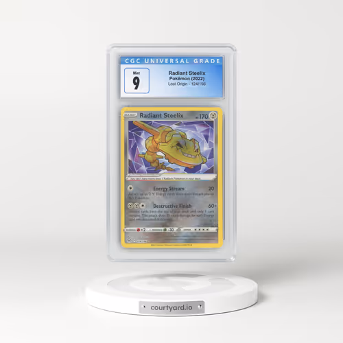 2022 Lost Origin #124/196 Radiant Steelix - Holo (CGC 9 MINT)