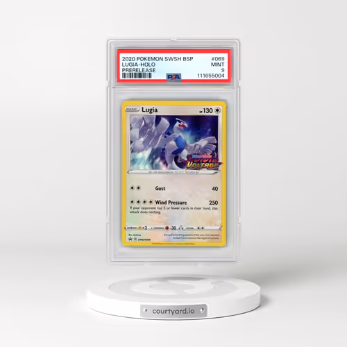2020 Pokémon Swsh Black Star Promo #069 Lugia - Holo Prerelease (PSA 9 MINT)