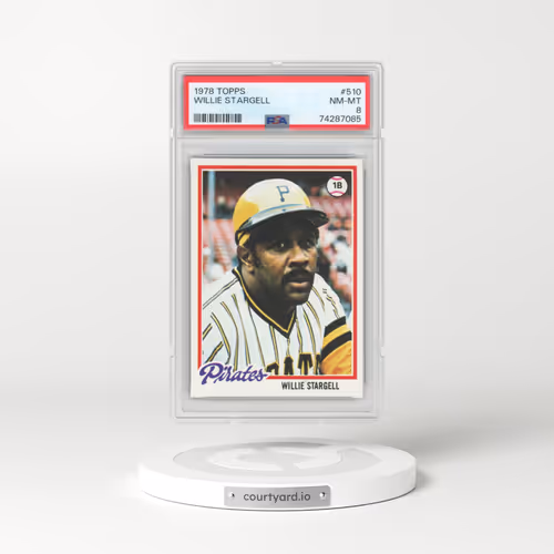 1978 Topps #510 Willie Stargell (PSA 8 NM-MT)