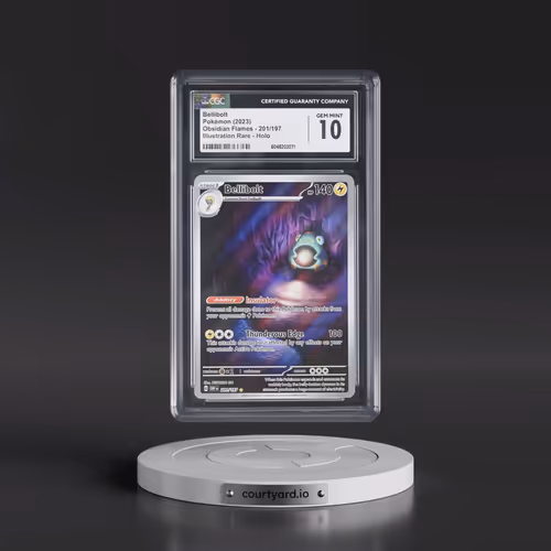 2023 Obsidian Flames - OBF EN #201/197 Bellibolt - Illustration Rare Holo (CGC 10 GEM MINT)