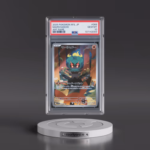 2025 Pokémon M1l-Mega Brave #069 Marshadow - Art Rare (PSA 10 GEM MINT)