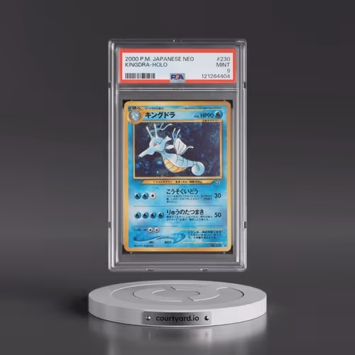 2000 Pokémon Neo #230 Kingdra - Holo (PSA 9 MINT)