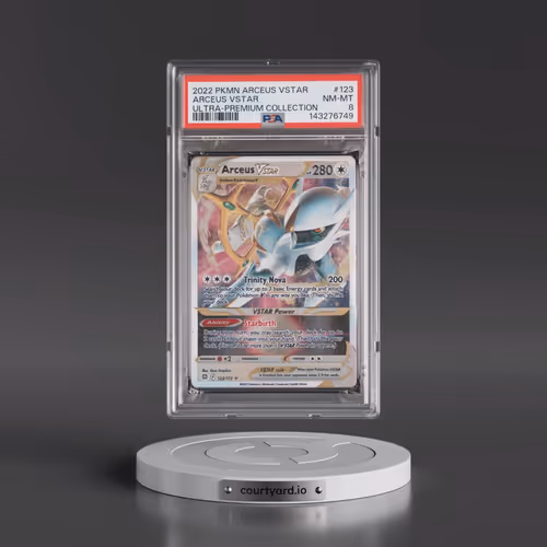 2022 Pokémon Arceus Vstar Ultra-Premium Collection #123 Arceus Vstar (PSA 8 NM-MT)