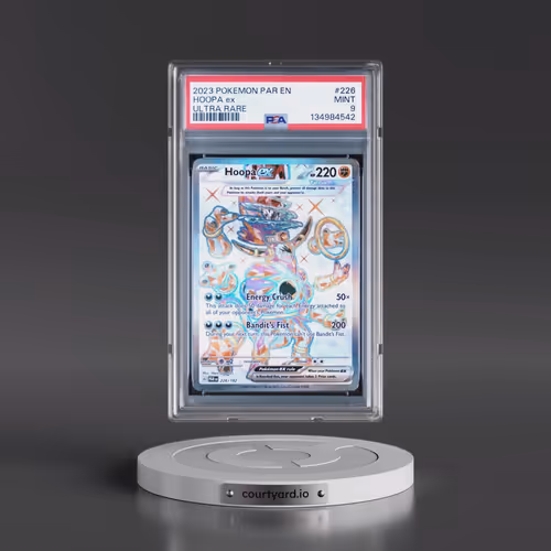 2023 Pokémon Par EN-Paradox Rift #226 Hoopa EX - Holo Ultra Rare (PSA 9 MINT)