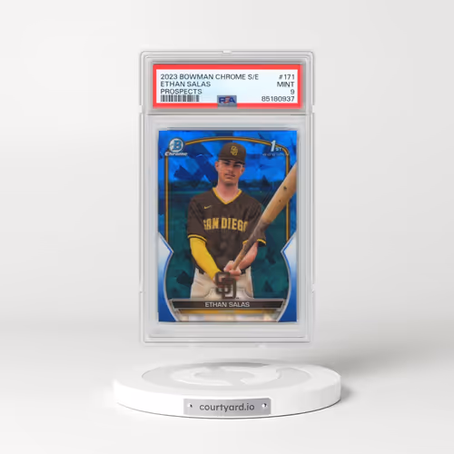 2023 Bowman Chrome Sapphire Edition Prospects #171 Ethan Salas (PSA 9 MINT)