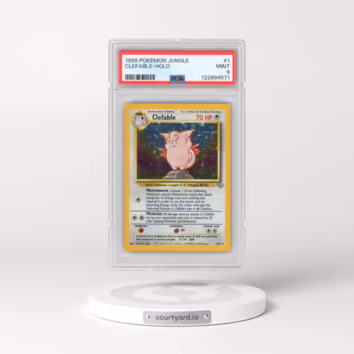 1999 Pokémon Jungle #1 Clefable - Holo (PSA 9 MINT)