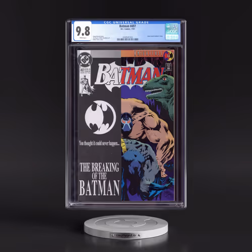 Batman #497 CGC 9.8 White Pages (DC Comics, 7/93)