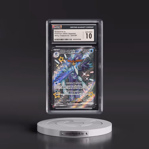 2023 Shiny Treasure ex #325/190 Quaquaval ex - Shiny Super Rare Holo (CGC 10 GEM MINT)