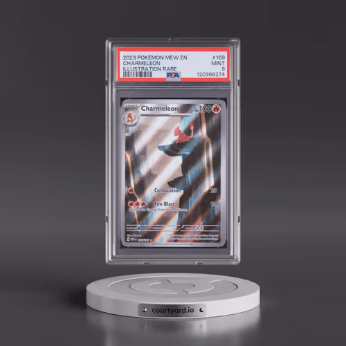 2023 Pokémon Mew EN-151 #169 Charmeleon - Illustration Rare (PSA 9 MINT)