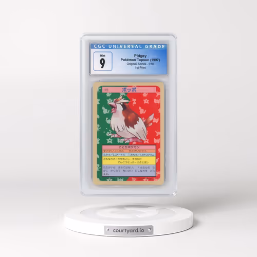 1997 (Only One Pokémon) Original Series #016 Pidgey - (Blue Back) 1st Print (CGC 9 MINT)
