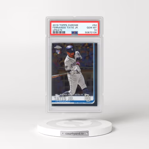 2019 Topps Chrome Update #54 Fernando Tatis Jr. (PSA 10 GEM MINT)