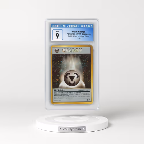 2000 Gold, Silver, to a New World Metal Energy - Holo (CGC 9 MINT)