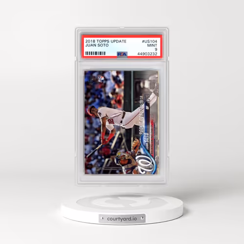 2018 Topps Update #US104 Juan Soto (PSA 9 MINT)