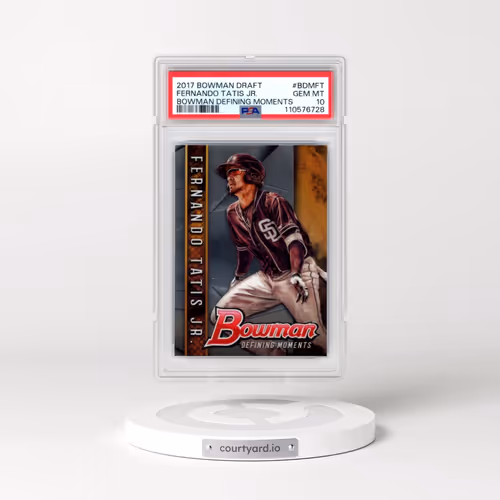 2017 Bowman Draft Bowman Defining Moments #BDMFT Fernando Tatis Jr. (PSA 10 GEM MINT)