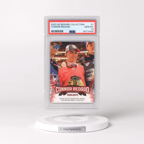 2023 Upper Deck Connor Bedard Collection #7 Connor Bedard (PSA 10 GEM MINT)