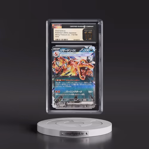 2023 Shiny Treasure ex #115/190 Charizard ex - Holo (CGC 10 PRISTINE)
