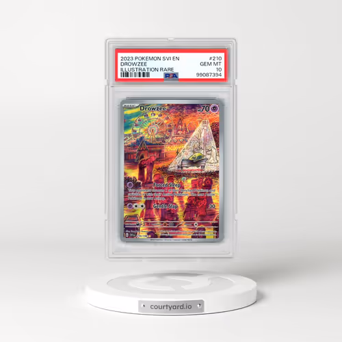 2023 Pokémon Svi EN-Scarlet & Violet #210 Drowzee - Illustration Rare (PSA 10 GEM MINT)