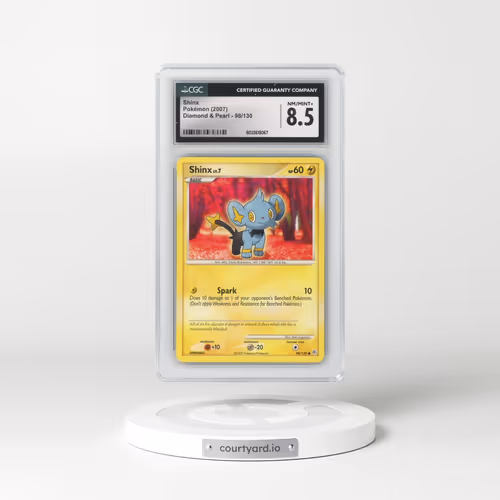 2007 Diamond & Pearl #98/130 Shinx (CGC 8.5 NM-MT+)