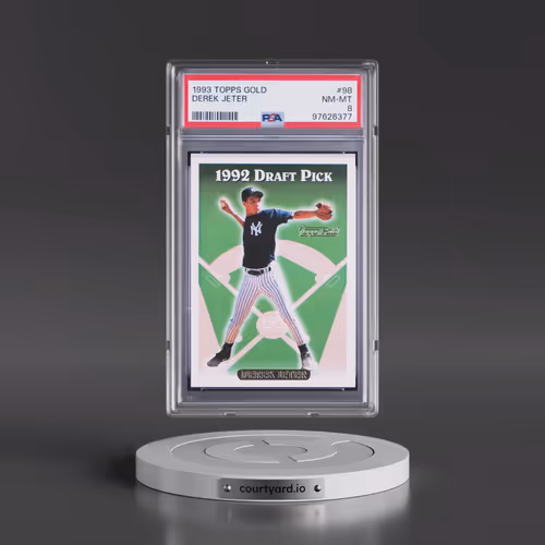 1993 Topps Gold #98 Derek Jeter (PSA 8 NM-MT)