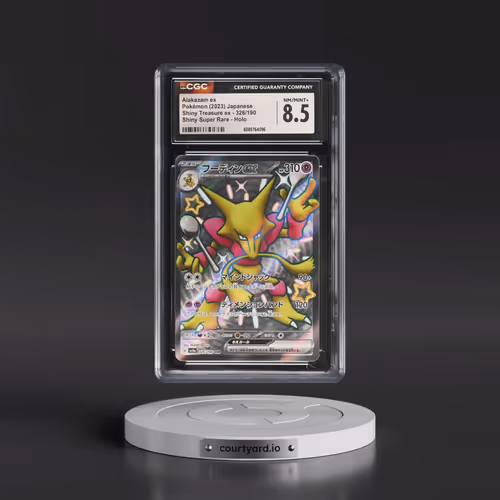2023 Shiny Treasure ex #326/190 Alakazam ex - Shiny Super Rare Holo (CGC 8.5 NM-MT+)