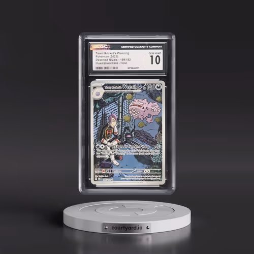 2025 Destined Rivals - DRI EN #199/182 Team Rocket's Weezing - Illustration Rare Holo (CGC 10 GEM MI