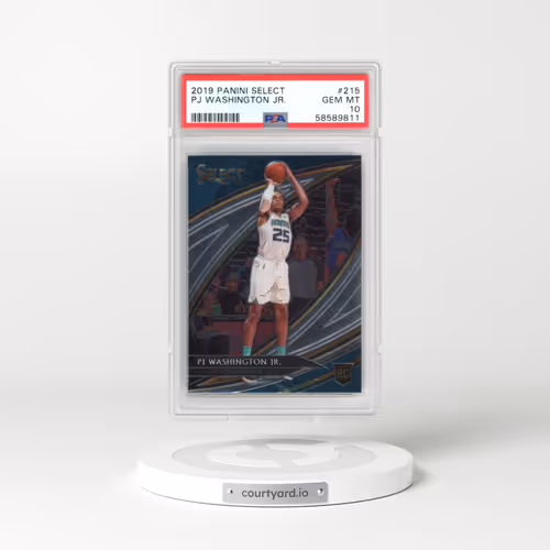2019 Panini Select #215 PJ Washington Jr. (PSA 10 GEM MINT)