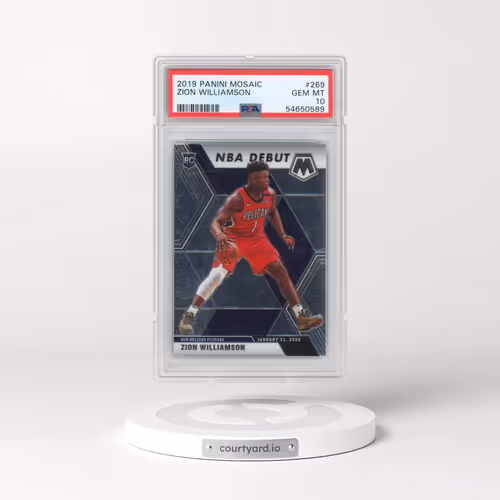 2019 Panini Mosaic #269 Zion Williamson (PSA 10 GEM MINT)