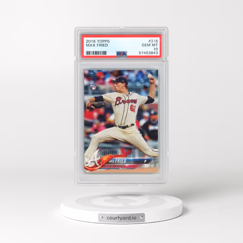 2018 Topps #316 Max Fried (PSA 10 GEM MINT)