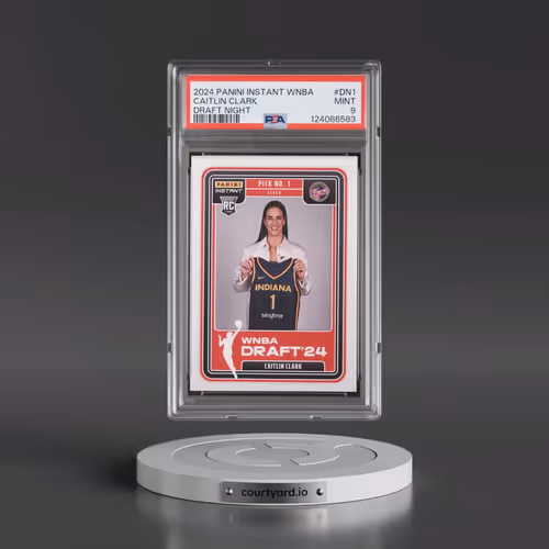 2024 Panini Instant WNBA Draft Night #DN1 Caitlin Clark (PSA 9 MINT)