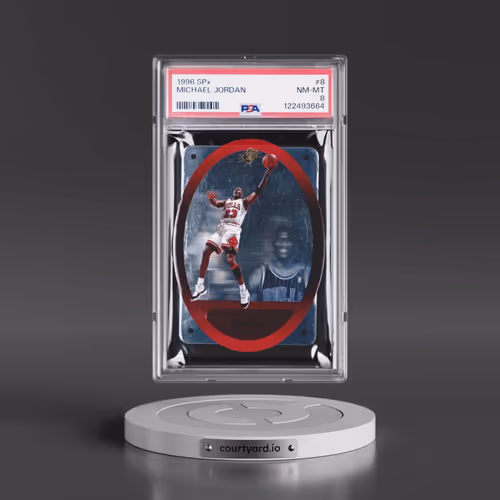 1996 Spx #8 Michael Jordan (PSA 8 NM-MT)