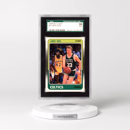 1988 Fleer #9 Larry Bird (SGC 9 MINT)