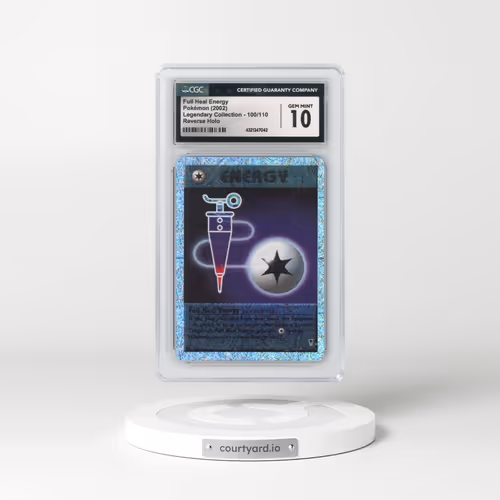 2002 Legendary Collection #100/110 Full Heal Energy - Reverse Holo (CGC 10 GEM MINT)