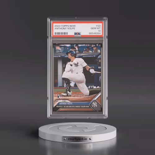 2023 Topps Now #22 Anthony Volpe (PSA 10 GEM MINT)