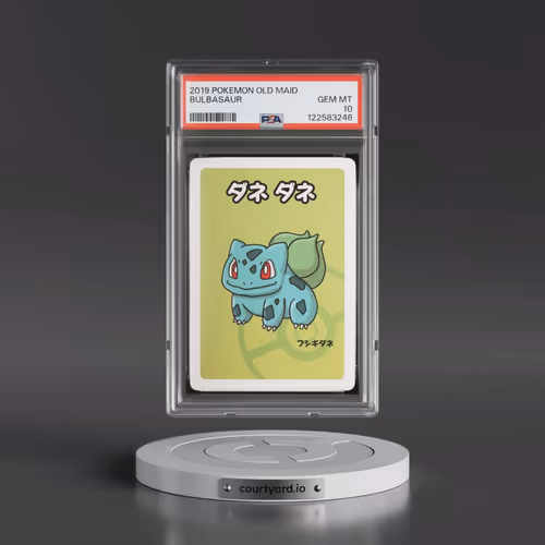 2019 Pokémon Old Maid Bulbasaur (PSA 10 GEM MINT)
