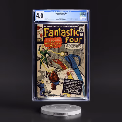 Fantastic Four #20 CGC 4.0 Off-white to White Pages (Marvel Comics, 11/63)
