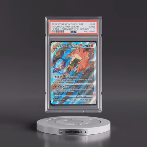 2022 Pokémon Swsh Black Star Promo #262 Charizard Vstar - Full Art Sword & Shield Ultra-Premium Coll