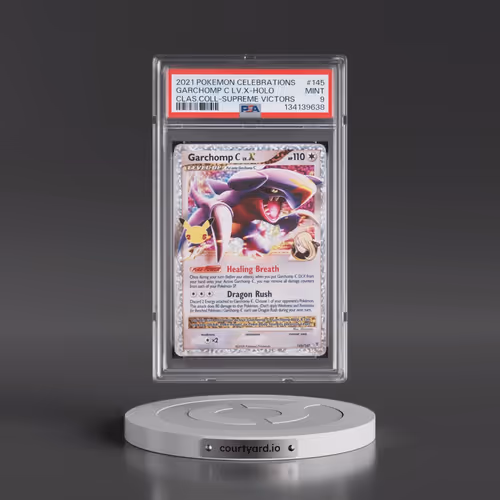 2021 Pokémon Celebrations Classic Collection #145 Garchomp C LV.X - Holo (PSA 9 MINT)