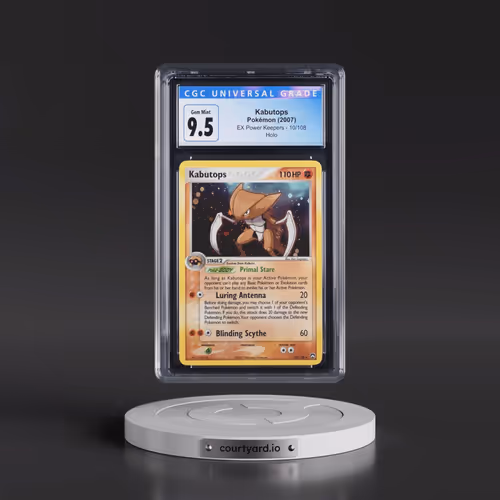 2007 Pokémon EX Power Keepers #10 Kabutops - Holo (CGC 10 GEM MINT)